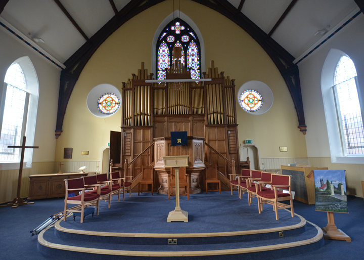 General view inside Abbey Church